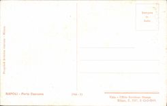 POSTAL Capuana llevado Napoli de la VENDIMIA