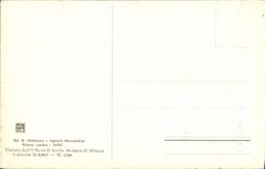 VINTAGE POSTCARD Nemi Castello Medioevale