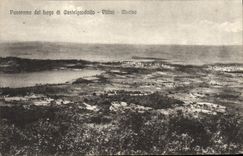 CPA Panorama Del Bago Di Catelgandolfo Villini Morino