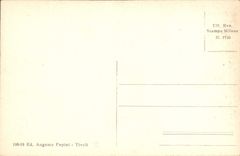 VINTAGE POSTCARD Tivoli Prospetto Beyond Villa of Este