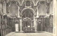 CPA Montecassino Interno Della Sacrestia