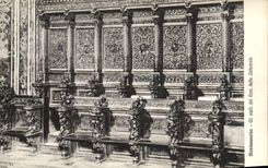 CPA Montecassino Gll Slalli Del Coro Della Cattedrale