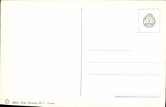 Plaza Dante de Napoli de la POSTAL de la VENDIMIA