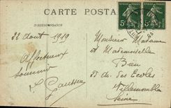 VINTAGE POSTCARD Ancient Autun Cathedral Seen from Of the Suburb Slope