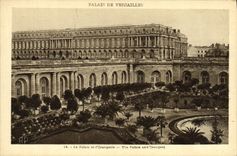 CPA Palais De Versailles La Palais Et l'Orangerie