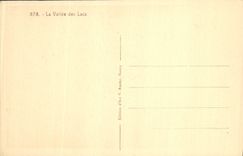 VINTAGE POSTCARD the Valley Of the Lakes