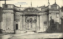 VINTAGE POSTCARD Toul Illustrates Entered Of the Town hall