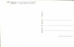 VINTAGE POSTCARD Basilica Of Notre Dame De Clery Notre Dame De Clery