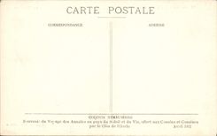 CPA Nimes L'Esplanade Les Arenes Palais De Justice Fontaine Pradier