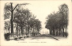 VINTAGE POSTCARD Bordeaux Alleys Of Orleans