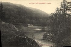 VINTAGE POSTCARD Voges Retournemer the Lake