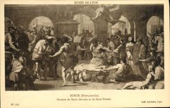 VINTAGE POSTCARD Museum Of Lyon Sweat Martyrdom Of Gervais Saint And Protais Saint