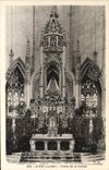 VINTAGE POSTCARD Clery Throne Of the Virgin