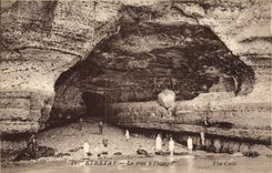 CPA Etretat Le Trou A l'Homme