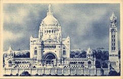 CPA La Basilique De Lisieux Vue Generale Du Projet