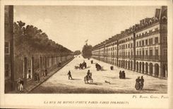 CPA La Rue De Rivoli Paris
