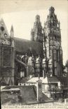 VINTAGE POSTCARD Tours Tours Of the Cathedral Gatien Saint