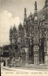 CPA Louviers Eglise otre Dame Portail Du Midi