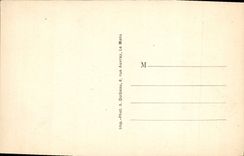 VINTAGE POSTCARD Mans Cathedral and Theater Place Jacobins