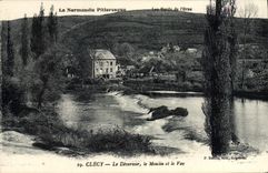 CPA Clecy Le Diversor le Moulin et le Vey