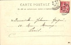 VINTAGE POSTCARD Castle Chinon Panorama of the valley of Yonne