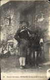 CPA Savoie Pittoresque Bessans Costumes de la Savoie Ane 