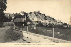 VINTAGE POSTCARD Vouvray the Mount