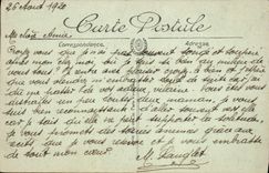 VINTAGE POSTCARD the Great Dimension Effect Waves