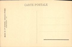 VINTAGE POSTCARD Marmoutier Abbey church Throne Of the P Abbot Stalls of the chorus