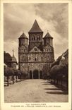 VINTAGE POSTCARD Marmoutier Frontage Of the abbey church