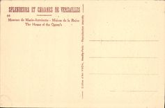 VINTAGE POSTCARD Versailles Hamlet of Marie Antoinette Maison of the queen