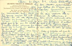 CPA Les Petits Tableaux De Versailles Hameau du Petit Trianon Le pont et la maison du colombier