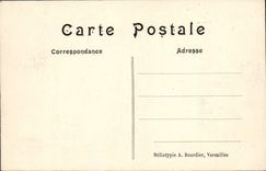 VINTAGE POSTCARD Varsailles Basin of the Dragon