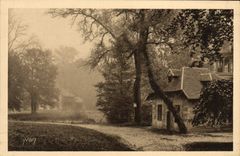 CPA Varsailles Hameau de Marie Antoinette