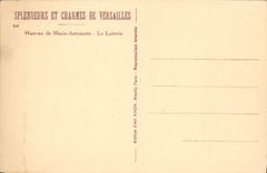 CPA Varsailles Hameau de Marie Antoinette