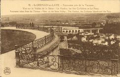 CPA Saint Germain en Laye Panorama pris de la Terrasse