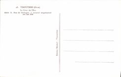 CPA Vimoutiers La Cour de l'Ecu 