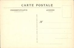 POSTAL Reims de la VENDIMIA el campo de los alemanes en el lugar del Militaria cuadrado Chevaux