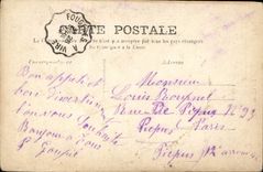 VINTAGE POSTCARD Fantasy Woman the shock