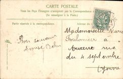 VINTAGE POSTCARD Fantasy Marie Flowers