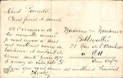 CPA Fantaisie Bonne annee