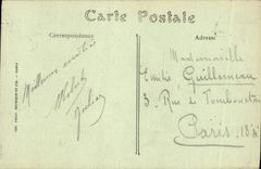 VINTAGE POSTCARD Saint Germain In Lays Terraces of the Castle