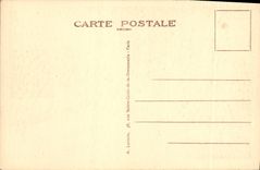 VINTAGE POSTCARD Versailles the Green Carpet