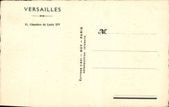 CPA Versailles Chambre de Louis XIV