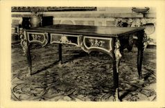 VINTAGE POSTCARD Castle Of Versailles Bureau De Crescent On which was sign deals it with Versailles Militaria