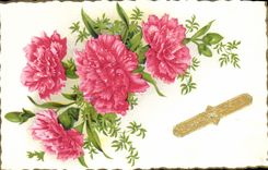 CPA Bonne Fete Fleurs