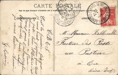 CPA Aux Polochons Militaria