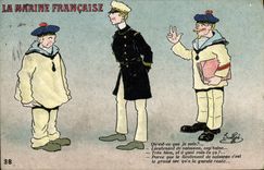 CPA La Marine Francaise Jouffre Militaria 