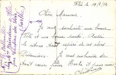 CPA Bonne Annee Fleurs