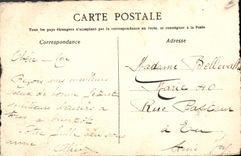 CPA Fantaisie Fleurs Bonne fete